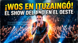 Wos en concierto en Ituzaingó. El artista llega al Microestadio del Club GEI en el evento cultural e histórico más importante del año para el conurbano bonaerense.
