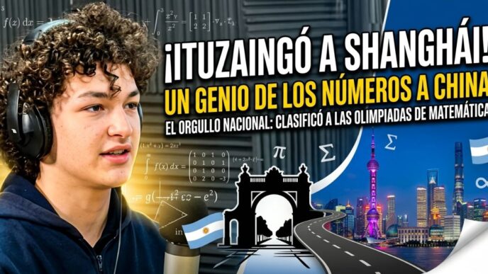 Estudiante de Ituzaingó clasificado a las Olimpiadas de Matemática en China