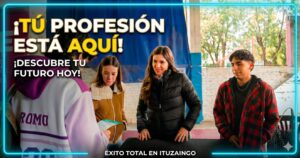 Masiva Feria de las Profesiones en Ituzaingó: más de 1.500 estudiantes proyectando su futuro laboral con el respaldo municipal.