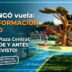 Render oficial de la nueva Plaza 20 de Febrero en Ituzaingó con espacios verdes y juegos infantiles, obra gestionada por Pablo Descalzo con estacionamiento subterráneo.