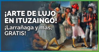 Muestra de arte Museos Rodantes en Ituzaingó con entrada gratis en la Galería Municipal.