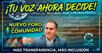 Juan Manuel Álvarez Luna presenta el Foro de la Comunidad Ituzaingó para los vecinos