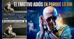 Muerte del Indio Solari en Parque Leloir Ituzaingó. El emotivo mensaje de Pablo Descalzo y el luto definitivo en la Zona Oeste.