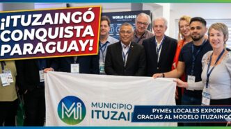 Delegación de PyMEs de Ituzaingó junto al Municipio conquistando la feria FEPY 2026 en Paraguay