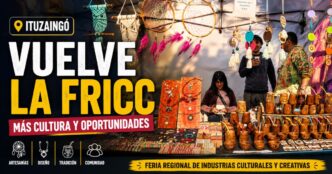 Feria FRICC en Ituzaingó con artesanías, diseño y emprendedores culturales en la Plaza San Martín