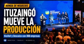 Ronda de Negocios en Ituzaingó encabezada por Axel Kicillof y Pablo Descalzo, con más de 350 empresas reunidas para impulsar producción, empleo y desarrollo local.