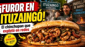Miniatura de noticia sobre el chinchupan en Ituzaingó, el sánguche viral que explotó en redes y puso en escena a la gastronomía popular del Oeste bonaerense.