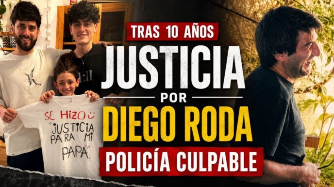 Justicia por Diego Roda tras diez años: declararon culpable al policía Fernando Grané