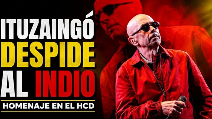 Miniatura del homenaje al Indio Solari en Ituzaingó organizado por el HCD con participación de los vecinos