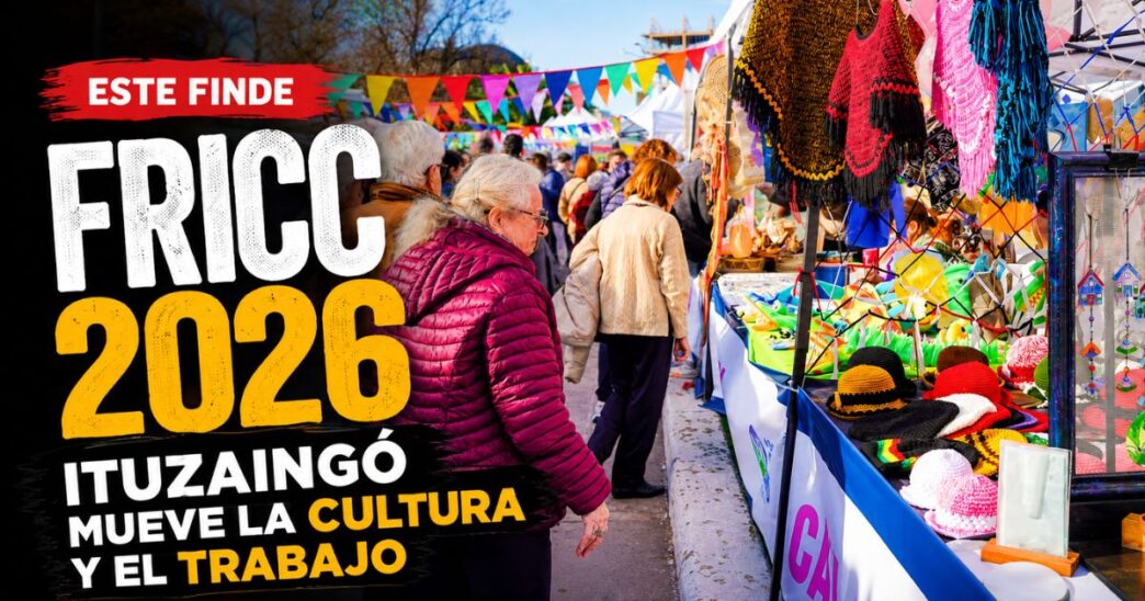 FRICC 2026 en Ituzaingó con feria de artesanos, cultura, trabajo y producción local durante el fin de semana.