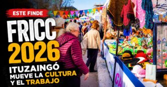 FRICC 2026 en Ituzaingó con feria de artesanos, cultura, trabajo y producción local durante el fin de semana.