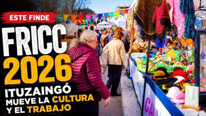 FRICC 2026 en Ituzaingó con feria de artesanos, cultura, trabajo y producción local durante el fin de semana.